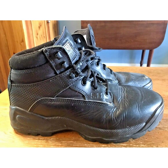 5.11 Tactical Mens ATAC Low Boots 019 Black-R 070305 Size 10 12002 PFC US3392 - Picture 1 of 13